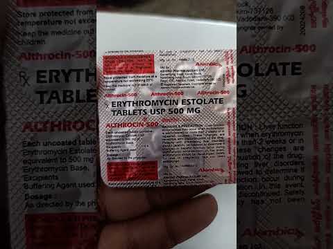 Erycin estolate tablets usp