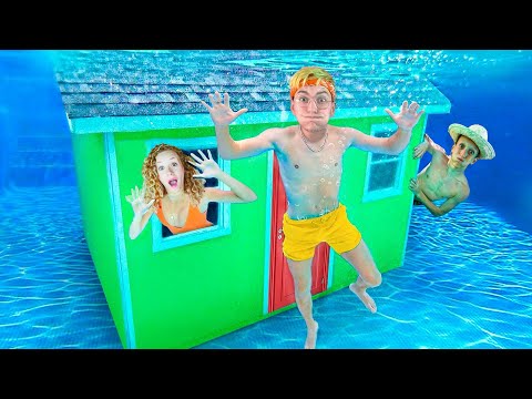 VIVERE in una CASA SOTT'ACQUA per 24 ORE