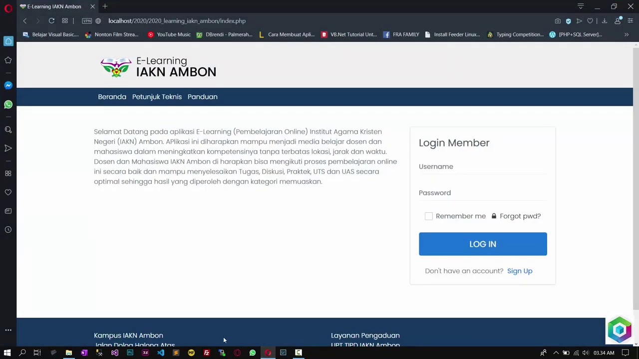 Official Website IAKN AMBON
