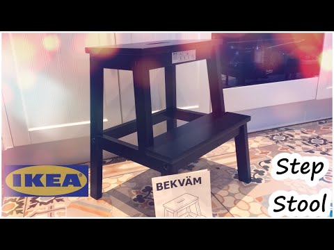 IKEA BEKVAM | Step Stool - Step Ladder assembly | Flat Pack Unboxing & Assemble | How to