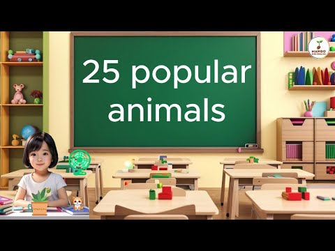 2. Animals || Vocabulary through Topics || Mango Kids English