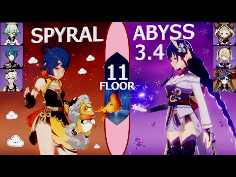 Genshin Impact | How to beat Spiral Abyss 3.4 Floor 11 guide for F2P Players