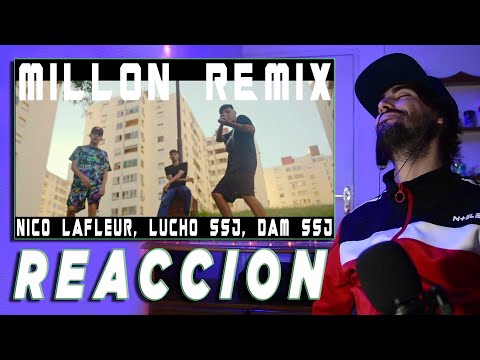Nico LaFleur, Lucho SSJ, Dam SSJ - MILLÓN REMIX (Shot by HeadProd) | REACCION