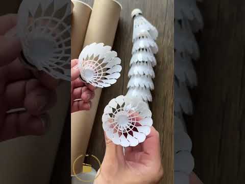 ~子甄彣璟~新型仿真尼龍羽毛球 羽毛排列均勻 飛行穩定 娛樂訓練球 訓練用球 耐打不易爛 