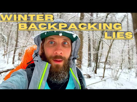 How to Enjoy Winter Backpacking on a Budget - It Doesn't Have to be Expensive! (+ Outtakes)