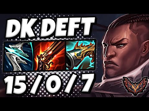 DK Deft Lucian ADC vs Ashe - Patch 12.23 Korea Grandmaster ✅