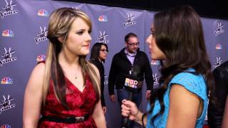 Amber Carrington The Voice Top 12 Talks about Her Emotions on Stage