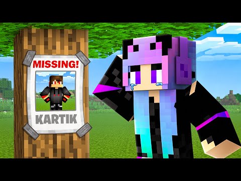Kartik Is Missing In Minecraft !