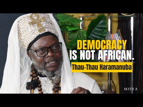 MOYA EP 113 | THAU-THAU HARAMANUBA | African Spirituality | Politics |  Christianity |
