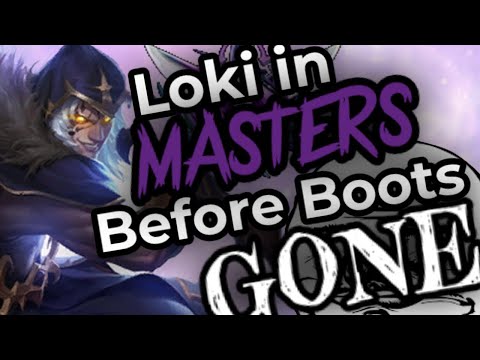 Loki Masters Before Boots Patch - SMITE Ranked.