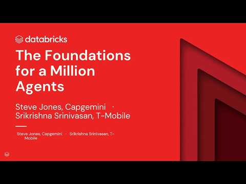Watch: Sponsored by: Capgemini | The Foundations for a Million Agents