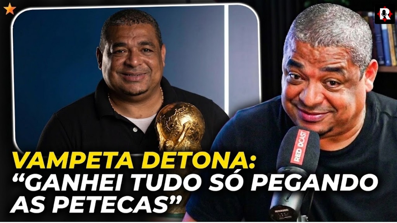 VAMPETA EXIBE OURO DA FIFA: "MESSI E MBAPPÉ TÊM A MINHA"