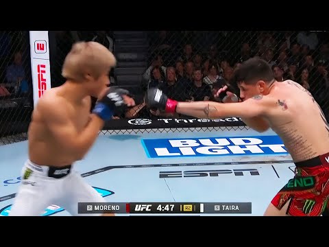 Brandon Moreno vs Tatsuro Taira FULL FIGHT HIGHLIGHTS UFC 323