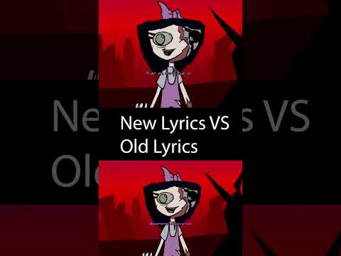 Corrosion V2 New lyrics Vs Old Lyrics in fnf #fnflyrics