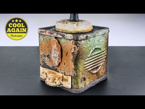 Restoration 1965s Romanian Pepper Grinder - Ugly and Rusty#restoration #restore #diy