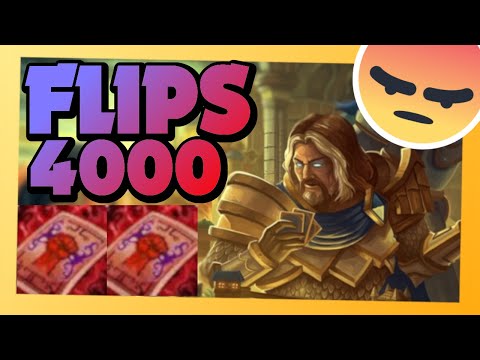 WOW GOLD Farm Cards of Omens | Flipping 4000 Cards of Omens