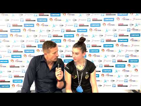 Maya Weishar 🇩🇪 (squash player) - interview - Polish Junior Open Gold 2023 (SS) by Betard (GU19)