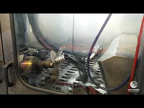 Czyszczenie DPF Mercedes B klasa W246 2.0 CDI. Metoda wodna - pełna regeneracja filtra.