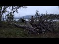 3 Days Solo Bushcraft Camping Trip Northern Wilderness Fishing Canoeing Lavvu Wood Stove Etc