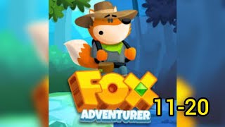 Fox adventures level 11-20 🎮🦊 |@Gameplay-level16223 |