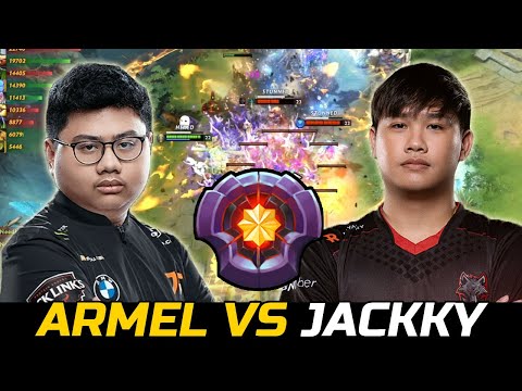 ARMEL VS JACKKY - MASTER TIER LESHRAC BOSS VS JUGGERNAUT DOTA 2