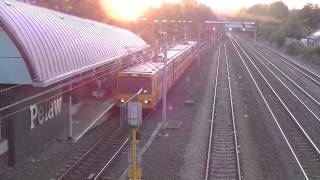 preview picture of video 'Tyne and Wear Metro-Metrocars 4064 and 4077 at Pelaw'