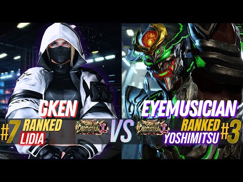 GKEN (#7 Ranked Lidia) 🆚 EYEMUSICIAN (#3 Ranked Yoshimitsu) ✦ Tekken 8 High Level Match