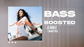 Download lagu JENNIE - Mantra [BASS BOOSTED] mp3