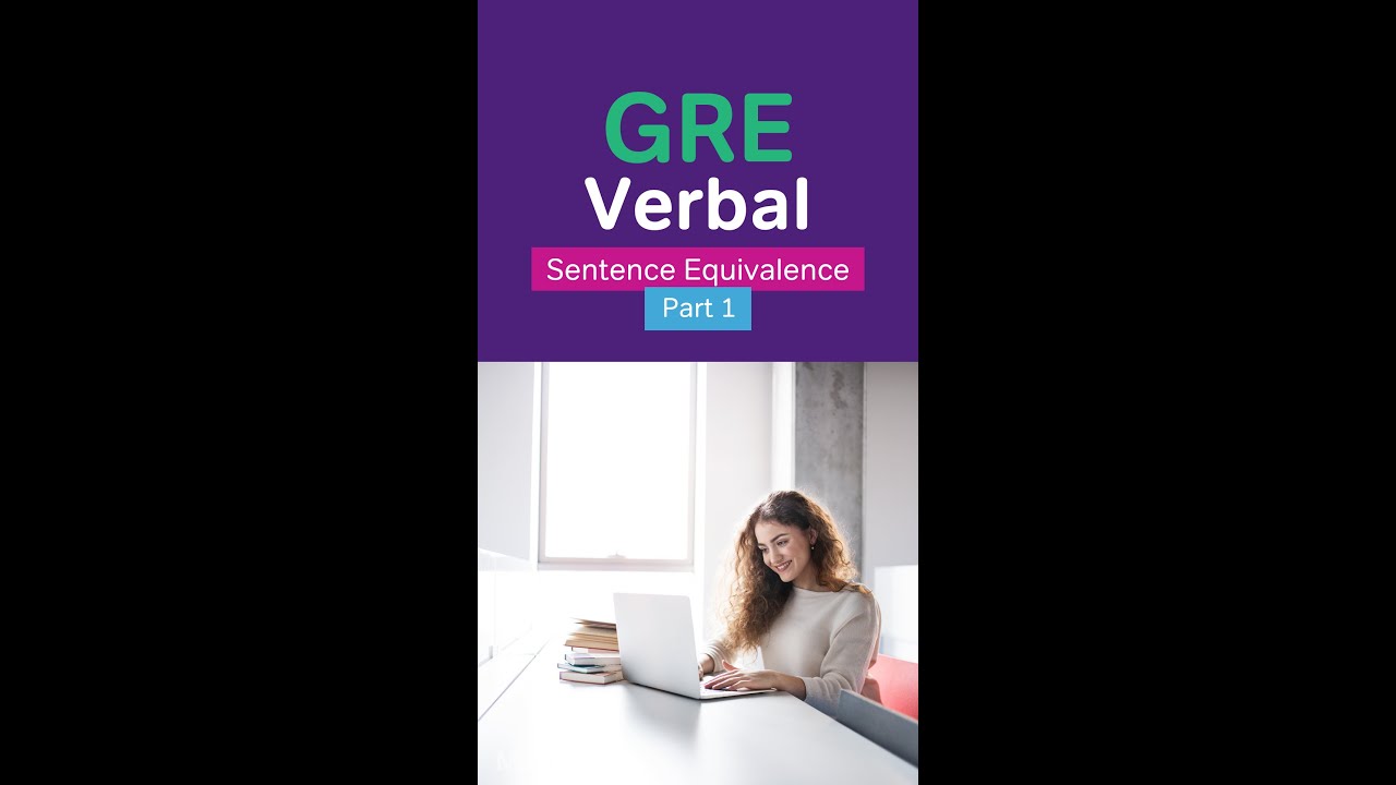 Part 1: GRE sentence equivalence question. What's your answer? #shorts