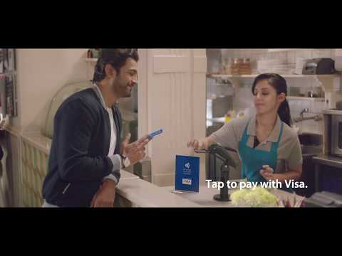 Tap to pay with Visa. Just like that.