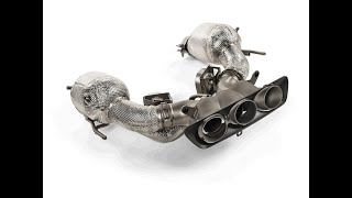 Video: Akrapovic Titan Evolution Race Line Sportauspuff-Komplettanlage inkl. OPF-Ersatz Ferrari 296 GTB