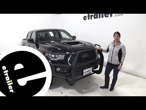 How to Install the Aries Pro Series Grille Guard with Mesh LED Cover Plate on a 2019 Toyota Tacoma