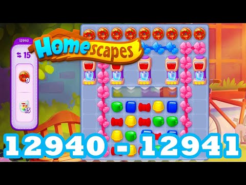 Homescapes Level 12940 - 12941 HD 3 - match puzzle Gameplay | android | IOS | GameGo Game