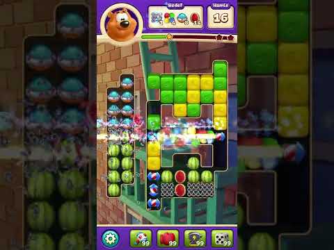 Toon Blast Level 6724 ??!! 🌛 🌞 🌜