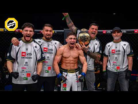 Erste Momente nach dem Kampf! Erster österreichischer Oktagon-Champion MAGO MACHAEV!