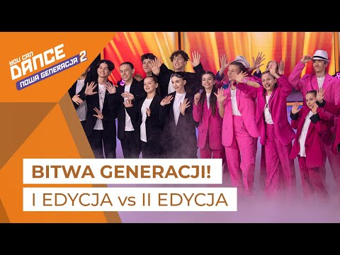 Bitwa Generacji! I Edycja vs II Edycja || You Can Dance - Nowa Generacja 2