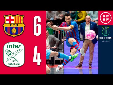 RESUMEN I Barça 6-4 Movistar Inter FS I Semifinal 1 I Copa de España de Fútbol Sala 2022