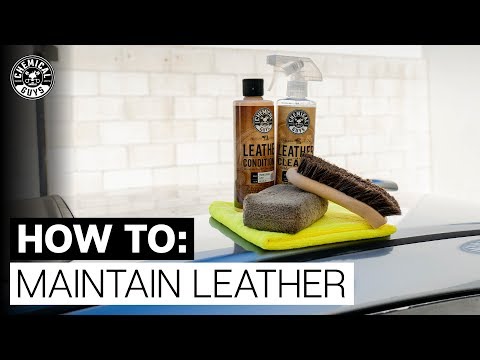 How To Correctly Clean & Condition Leather! - Chemical Guys
