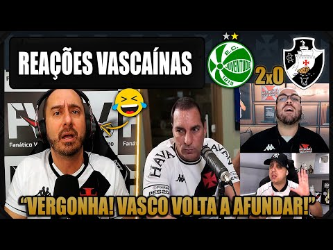 REAÇÕES dos VASCAÍNOS - JUVENTUDE 2x0 VASCO - BRASILEIRÃO 2025 - VAMOS RIR DO VASCO!