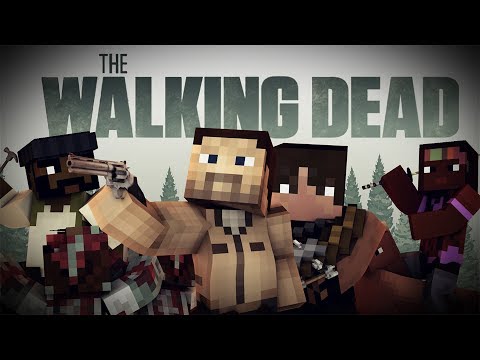 THE WALKING DEAD MOD - Characters, weapons and Walkers!  - Minecraft mod 1.7.10 and 1.8 Review ESPAÑOL