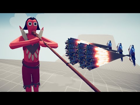 BLOWDART vs 3x EVERY GOD - Totally Accurate Battle Simulator TABS