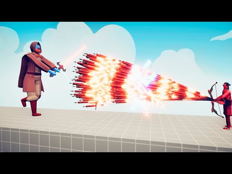 GIANT JEDI KNIGHT 🌌🔫 vs EVERY GOD | TABS Totally Accurate Battle Simulator