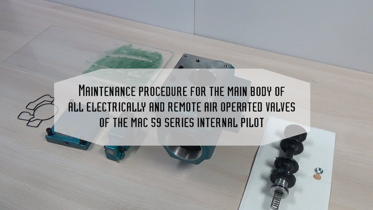 Maintenance Process Tutorial - 59 Series Internal Pilot