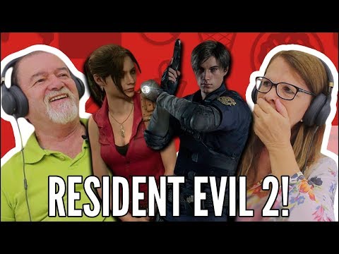IDOSOS REAGEM A RESIDENT EVIL 2 REMAKE 2019