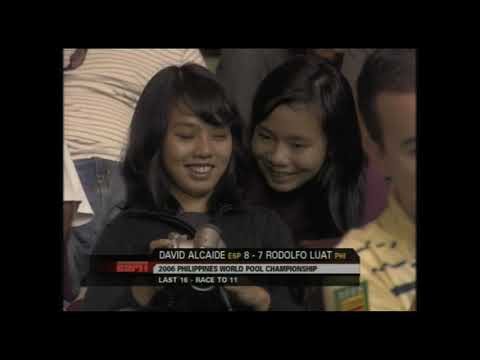 David Alcaide vs Rodolfo Luat | Last 16 | 2006 World Pool Championship