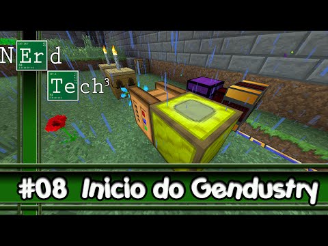 Minecraft = Nerdtech 3 = EP08 = Inicio do Gendustry online xD