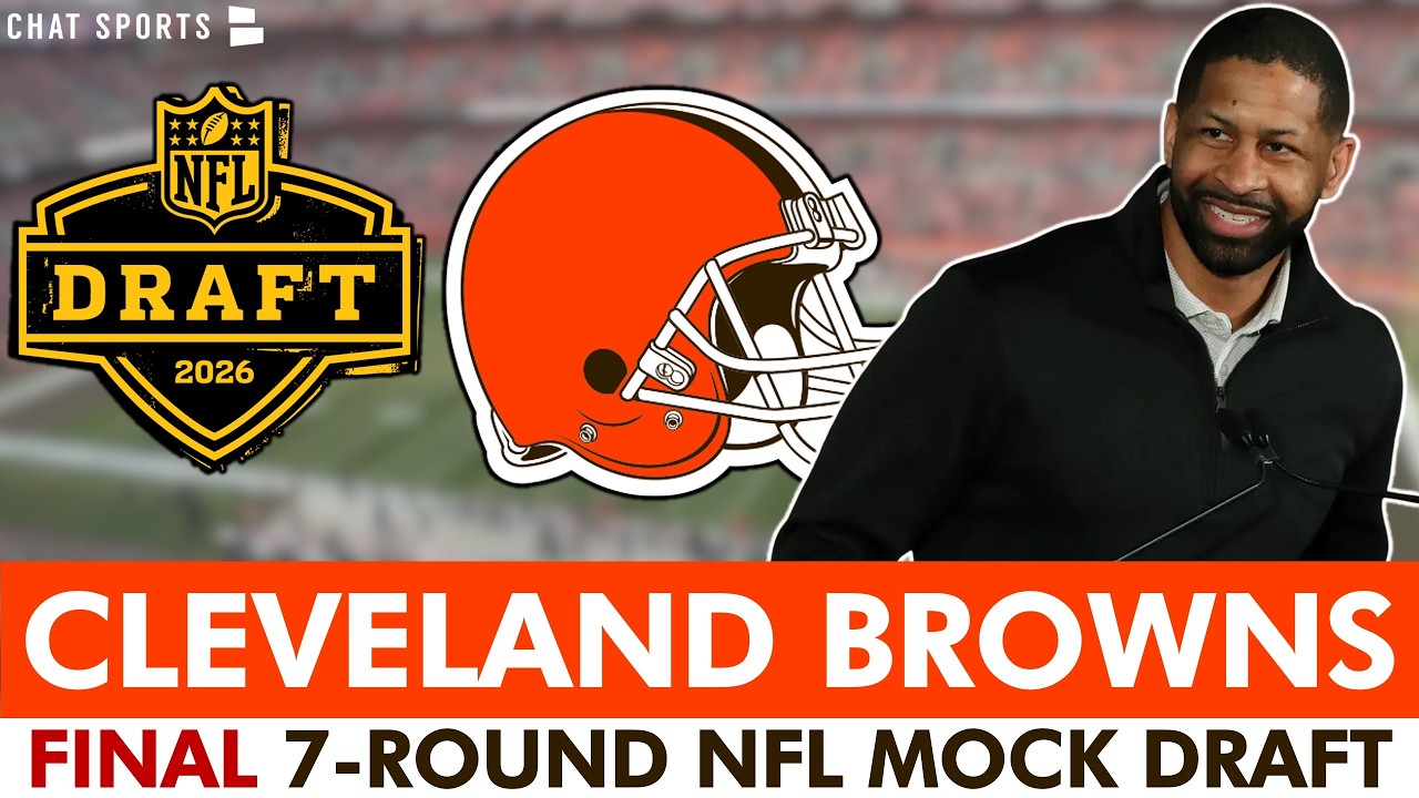 FINAL Cleveland Browns Mock Draft | 7 Round 2026 NFL Draft Picks