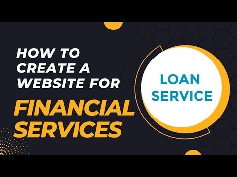 Financial Services / Loan Provider Website — client website video