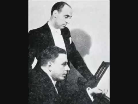 Au rossignol (Gounod) Pierre Bernac & Francis Poulenc London 1940