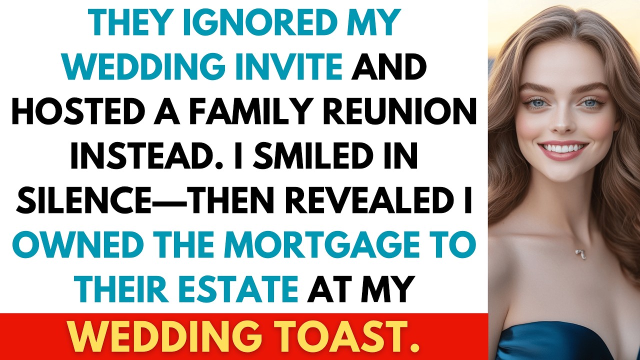 My Parents Forgot My Wedding Invitation — Until They Realized My Husband Owns Their Mortgage Company
